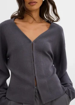 Strickjacke aus Viskose-Mix