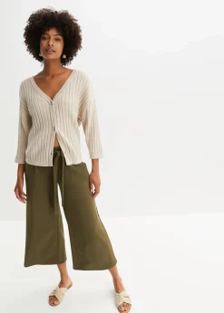 Strickjacke aus Viskose-Mix