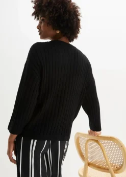 Strickjacke aus Viskose-Mix