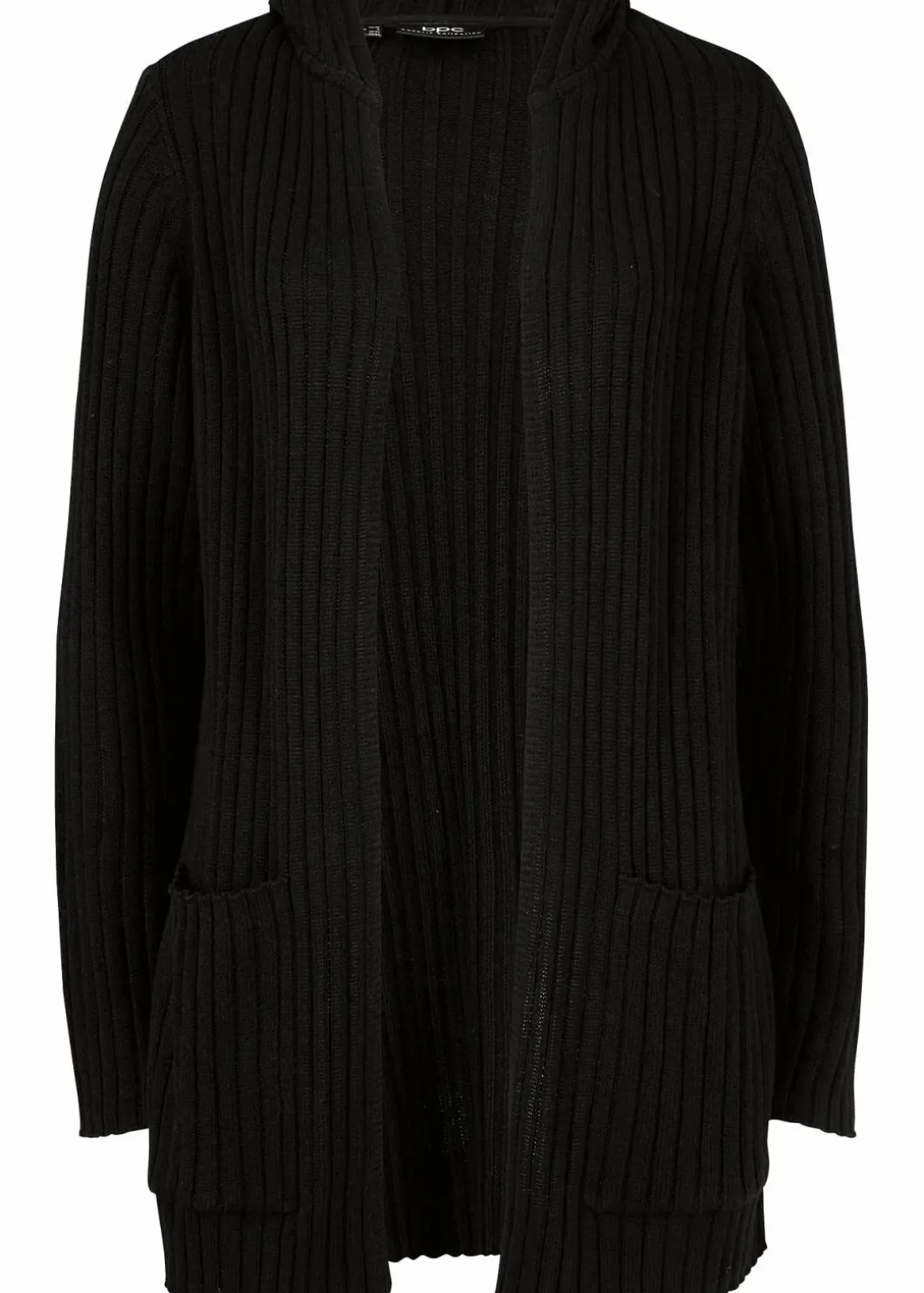 Strickjacke mit Kapuze