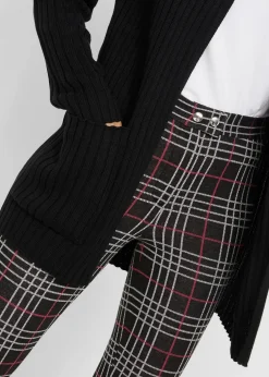 Strickjacke mit Kapuze