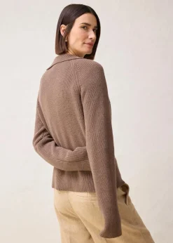 Strickjacke mit Wolle