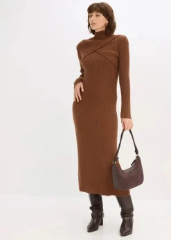 Strickkleid aus softem Viskose-Mix