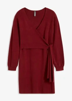 Strickkleid aus Viskose-Mix