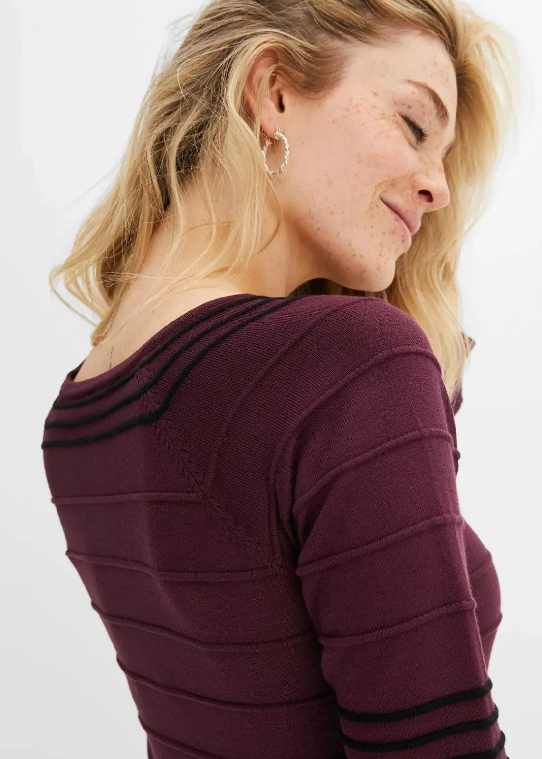 Strickkleid aus weichem Viskose-Mix