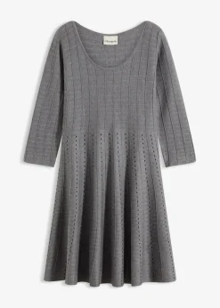 Strickkleid aus weichem Viskose-Mix