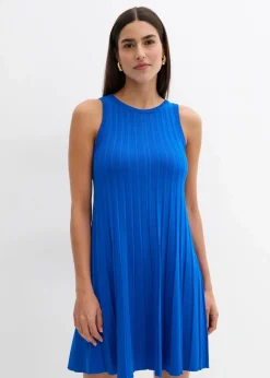 Strickkleid in A-Linie aus Viskose-Mix