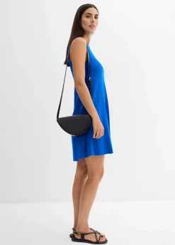 Strickkleid in A-Linie aus Viskose-Mix