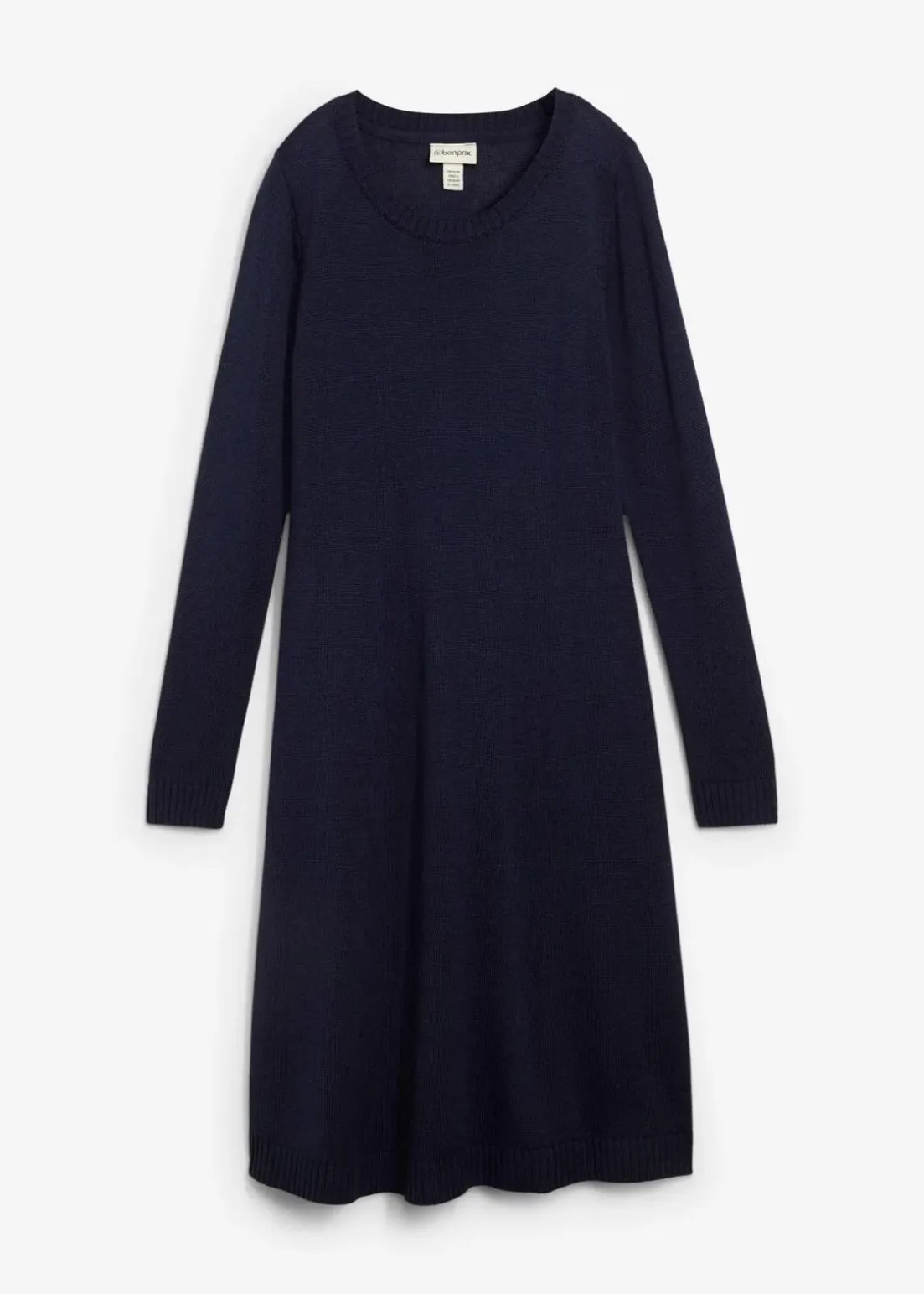 Strickkleid in ausgestellter Form