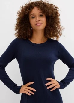 Strickkleid in ausgestellter Form