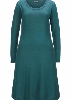 Strickkleid in ausgestellter Form