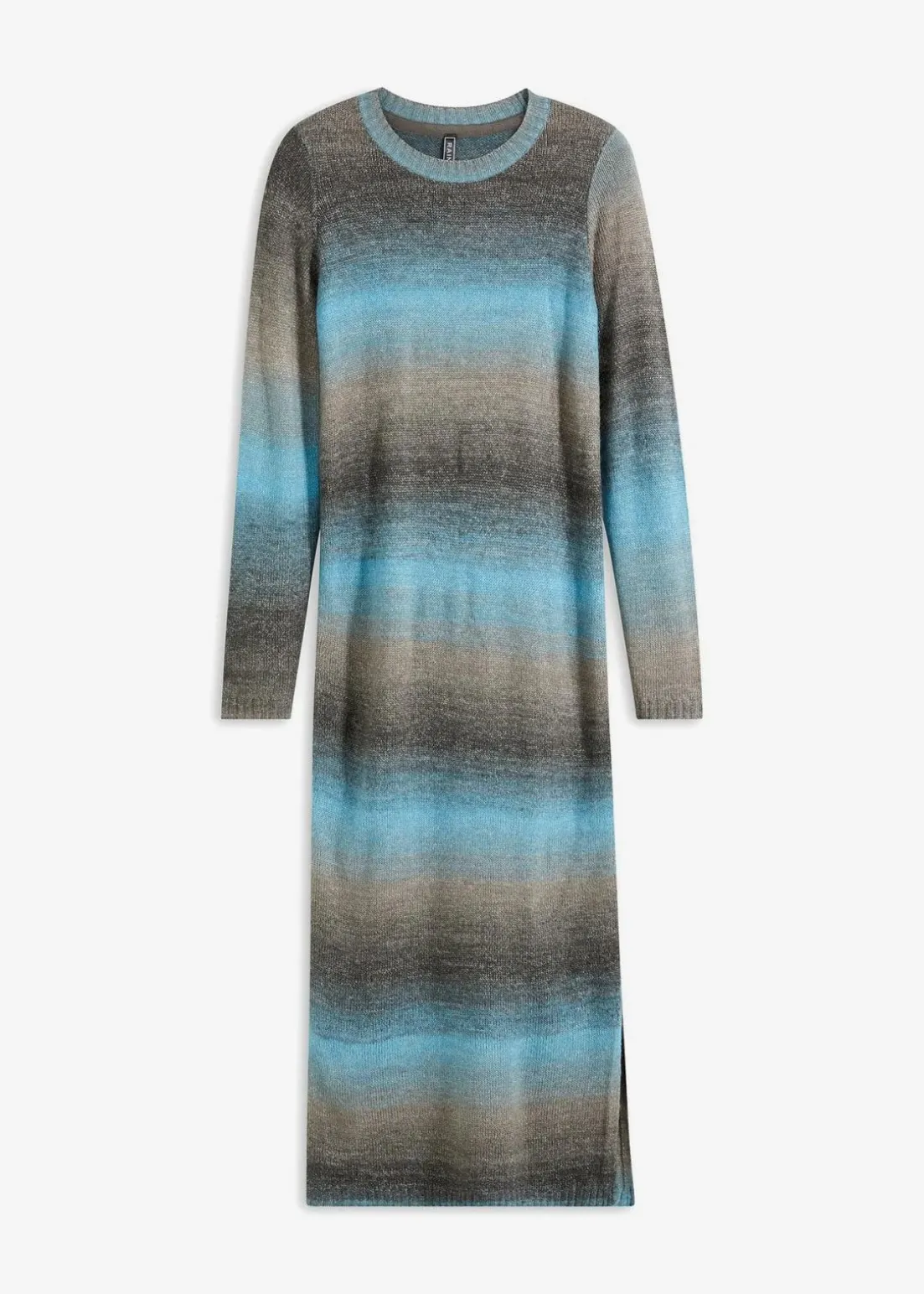 Strickkleid mit Farbverlauf