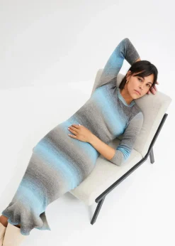 Strickkleid mit Farbverlauf