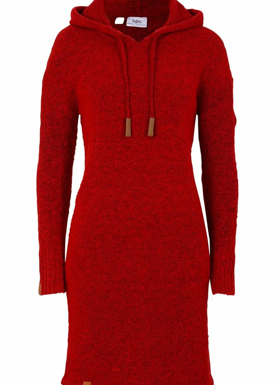 Strickkleid mit Kapuze