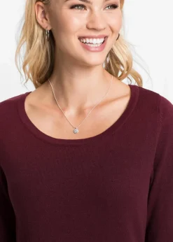 Strickkleid mit legerem Schnitt