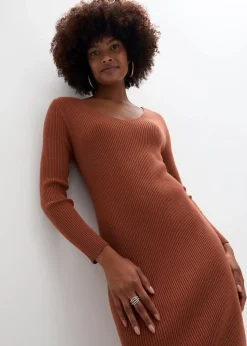 Strickkleid mit Pullunder 2tlg. Set