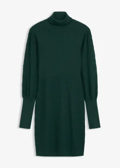 Strickkleid mit Rollkragen