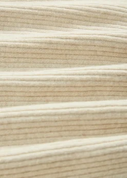 Strickkleid mit Seidenanteil