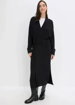 Strickmantel aus softem Viskose-Mix