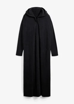 Strickmantel aus weichem Federgarn