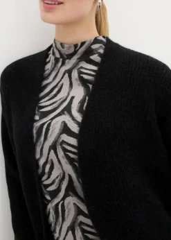 Strickmantel mit Alpaka