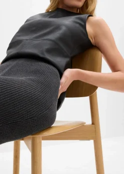 Strickrock aus reiner Baumwolle