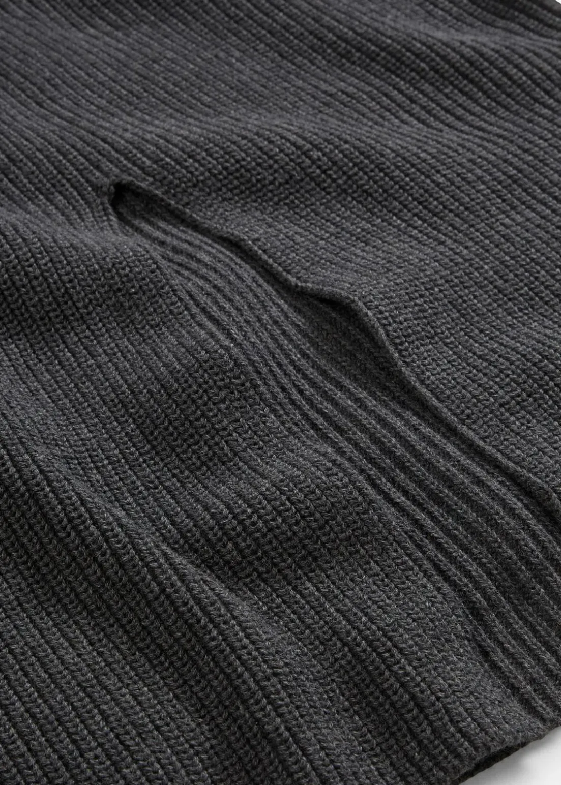 Strickrock aus reiner Baumwolle