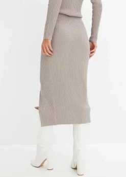 Strickrock aus softem Viskose-Mix