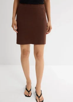 Strickrock aus Viskose-Mix