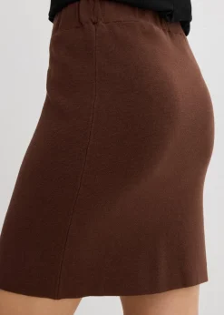 Strickrock aus Viskose-Mix