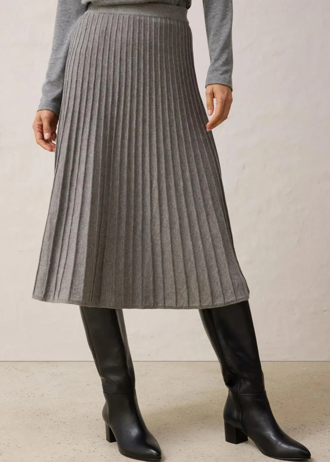 Strickrock mit Merinowolle