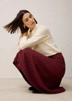 Strickrock mit Merinowolle