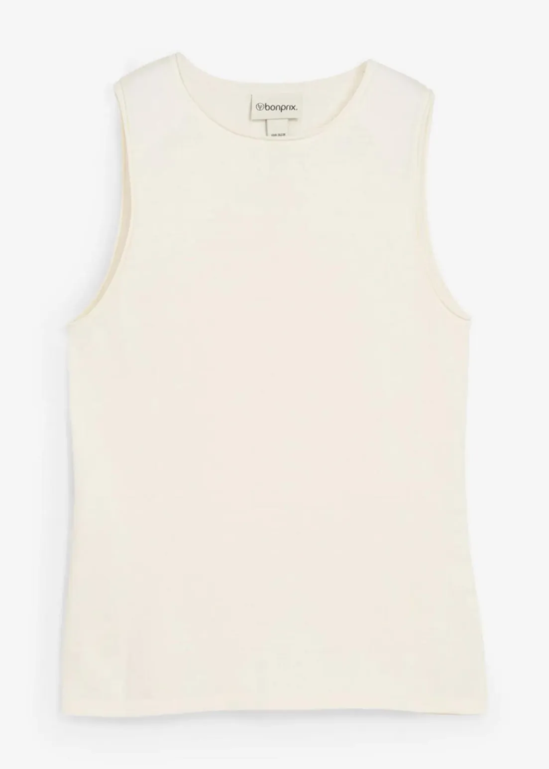 Stricktop aus reiner Baumwolle