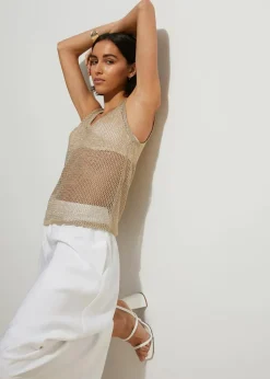 Strick-Top aus softem Viskose-Mix