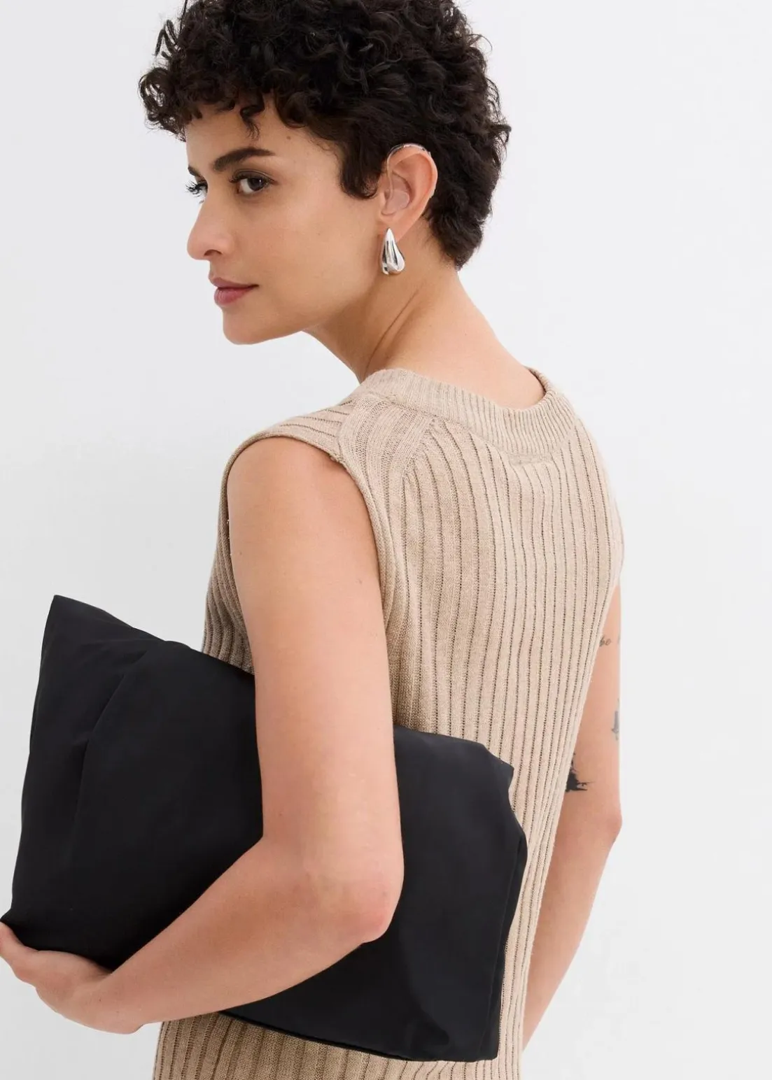 Stricktop aus Viskose-Mix