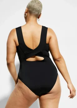 Strong Shape-Badeanzug mit V-Ausschnitt