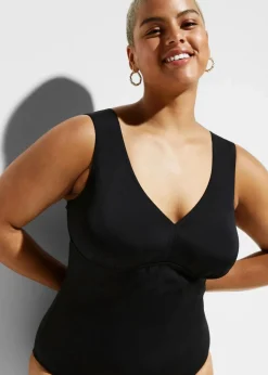 Strong Shape-Badeanzug mit V-Ausschnitt