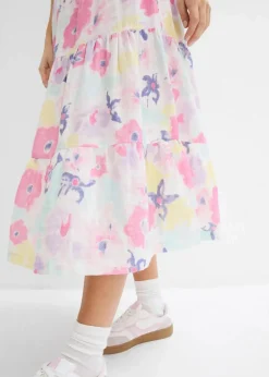 Stufenrock aus Musselin