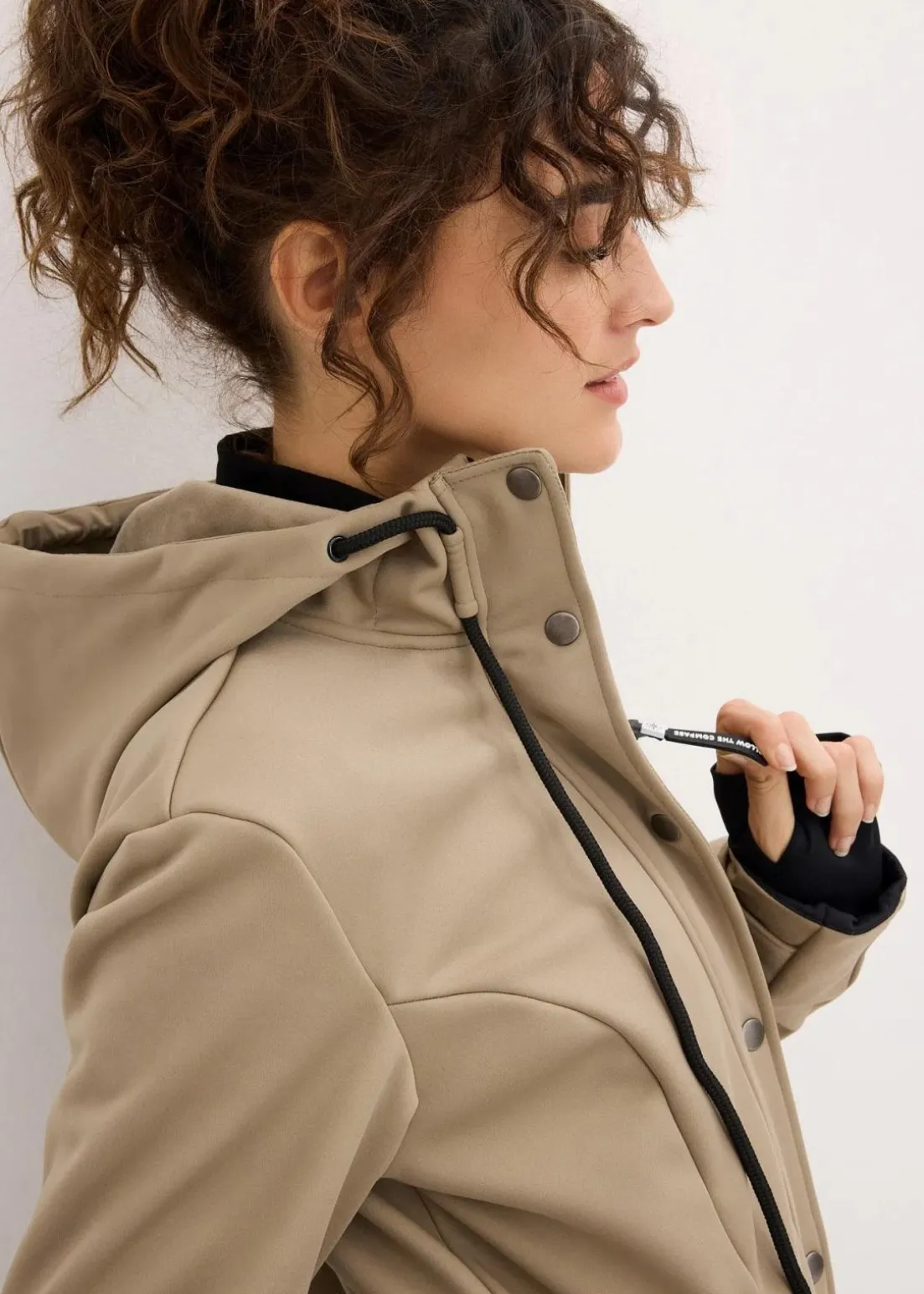 Super Stretch Softshell-Parka, wasserabweisend