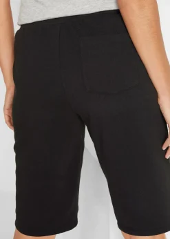 Sweat-Bermuda aus reiner Baumwolle