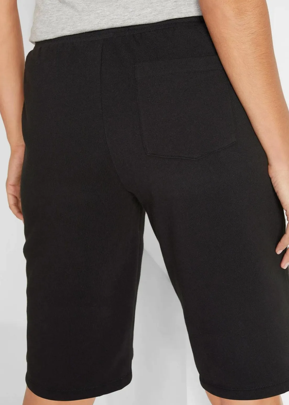 Sweat-Bermuda aus reiner Baumwolle