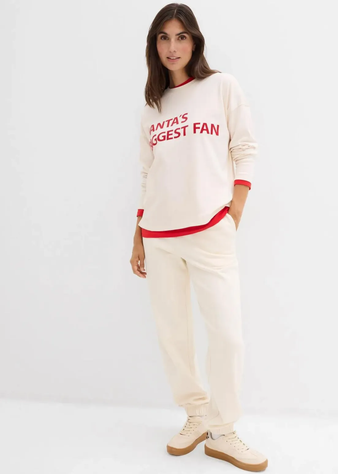 Sweathose aus reiner Baumwolle