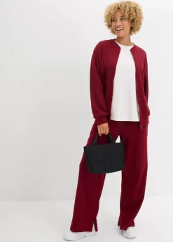 Sweatjacke aus reiner Baumwolle