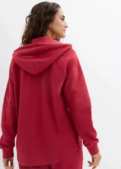 Sweatjacke aus reiner Bio-Baumwolle