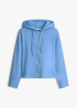 Sweatjacke aus reiner Bio-Baumwolle