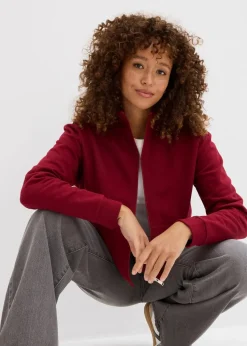 Sweatjacke aus reiner Bio-Baumwolle