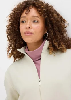 Sweatjacke aus reiner Bio-Baumwolle