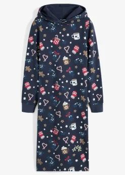 Sweatkleid aus Baumwoll-Mix