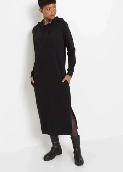 Sweatkleid mit Kapuze