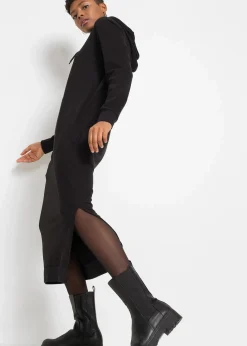 Sweatkleid mit Kapuze